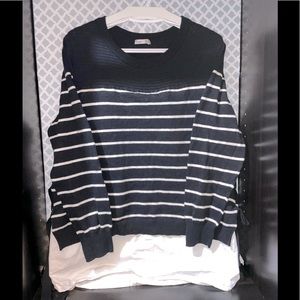 Dex - Faux layered Sweater - Size XL